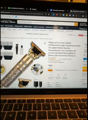 fabricio Amazon -maquininha de corta cabelo